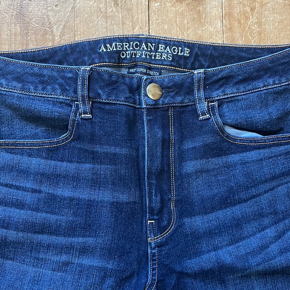 American Eagle High Rise Stretch Skinny Jeans - Picture 2 of 3